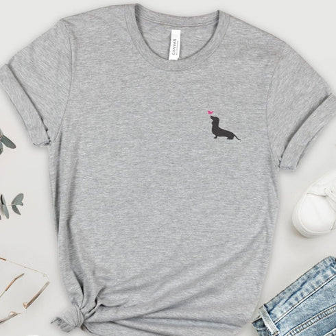 Dachshund T- Shirt for Women - Dachshund Mom Tee
